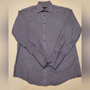 Sean John Men's Tailored Fit Dress Shirt in Size 15 1/2-32/33 Regular Fit